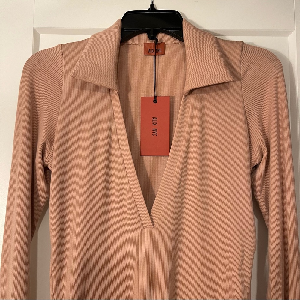ALIX NYC - Monterey Long Sleeve Bodysuit - Picture 4 of 9